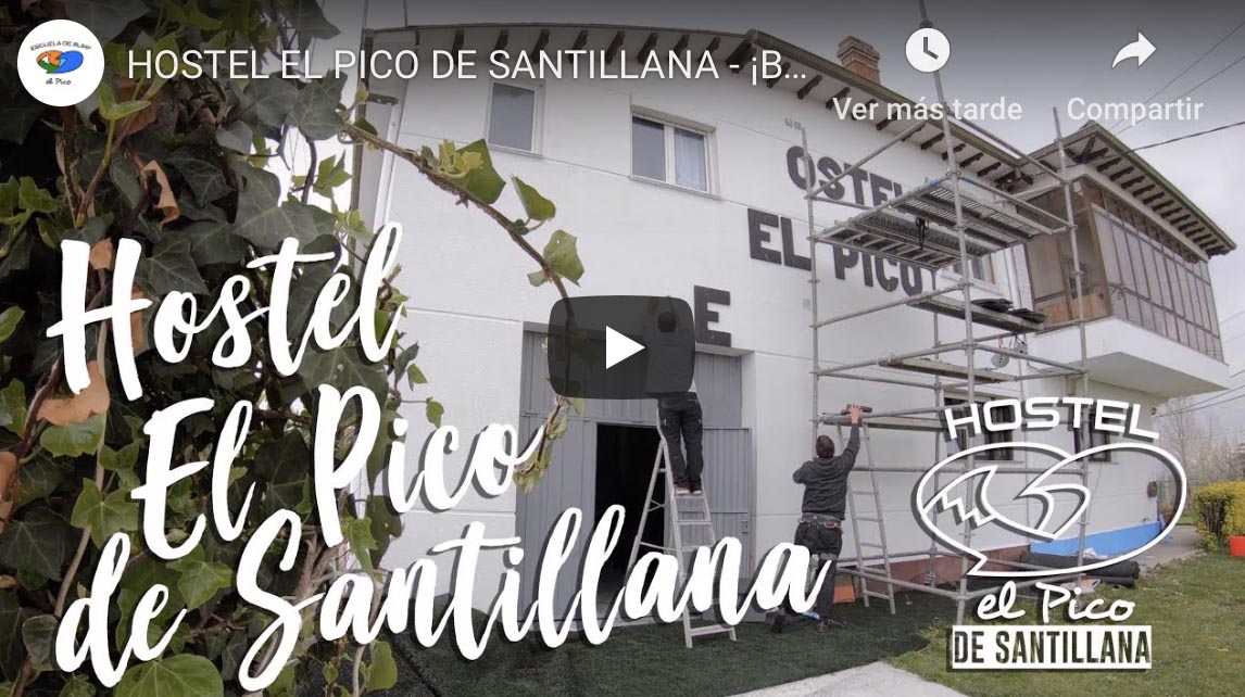 ¡Así avanza El Pico de Santillana!