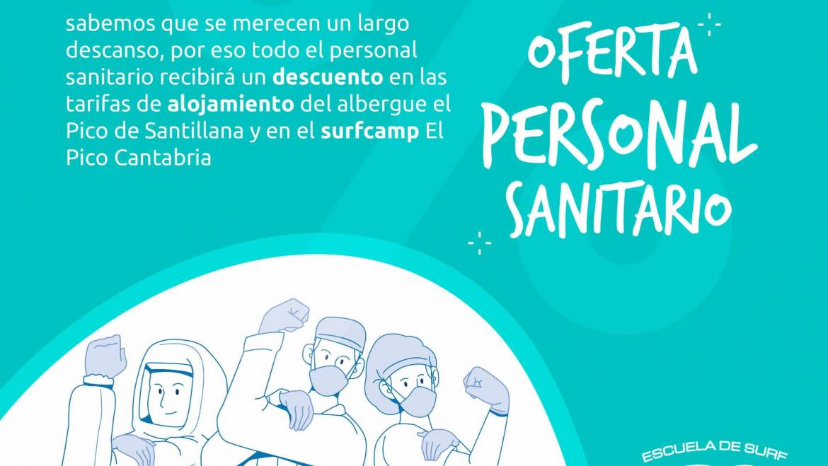 Descuento para personal sanitario