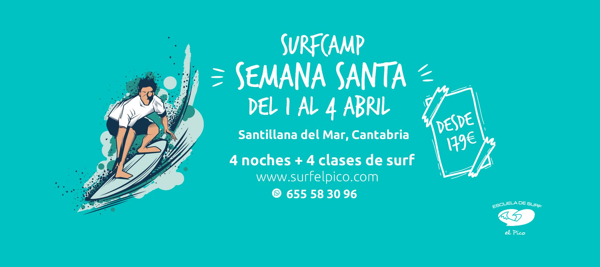 SURFCAMP SEMANA SANTA