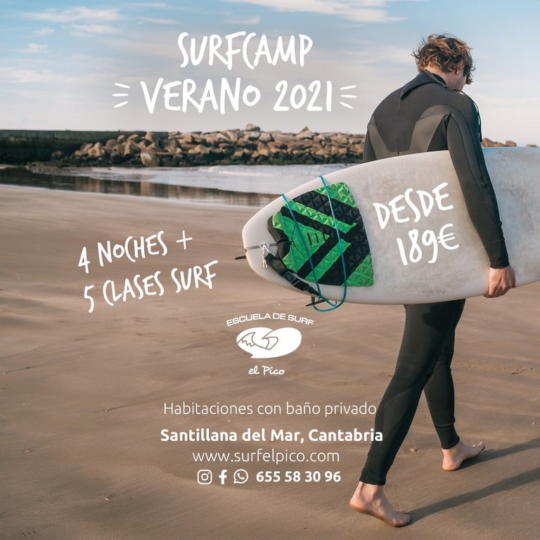 Surfcamp de verano en Cantabria 2021: Surf camp verano en Cantabria